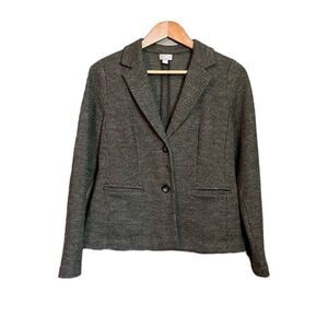 J.Jill wool blend double button blazer
